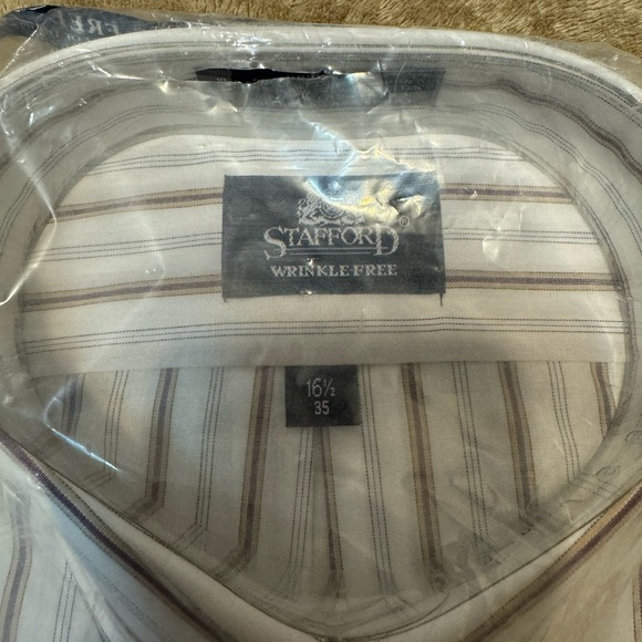 (2) NWT men’s dress shirts Size 16 1/2 - Picture 2 of 3